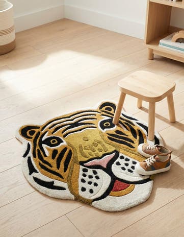 2' 2 x 2' 2 Playtime Kids Wool Freeform Rug