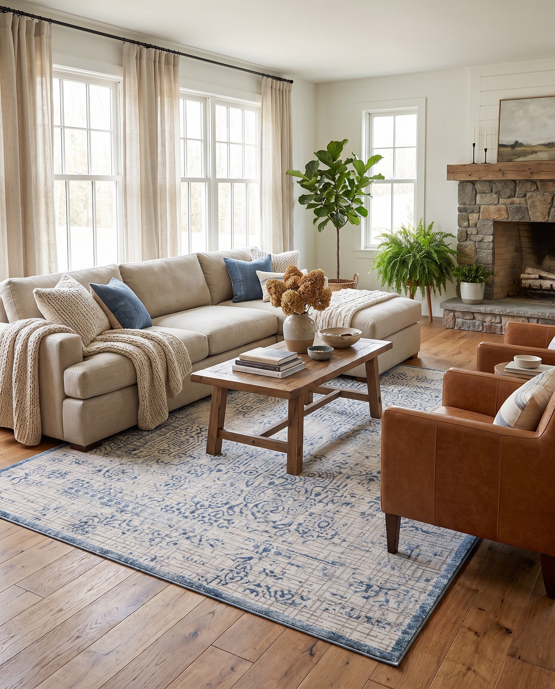 9' x 12' 2 Chesterfield Rug