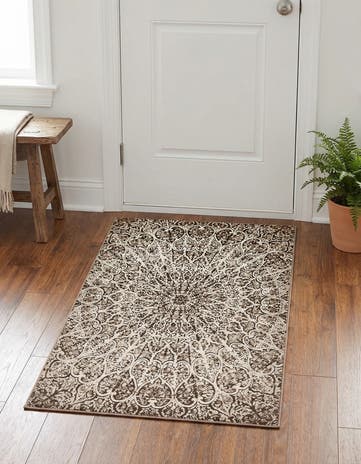 Brown Monte Carlo Rug