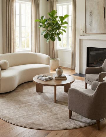 Jill Zarin 8' x 8' Uptown Madison Avenue Round Rug