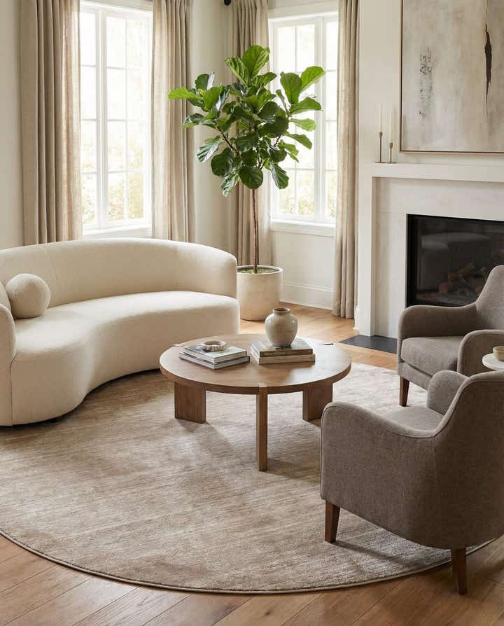 8' x 8' Uptown Madison Avenue Round Rug