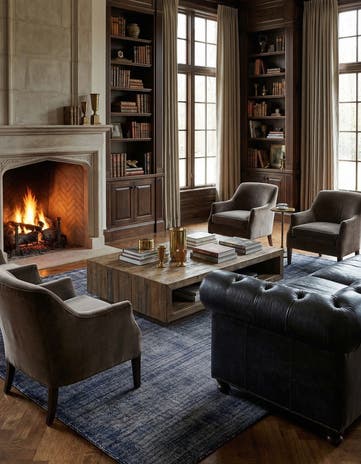 10' x 14' 1 Hand Woven Jill Zarin English Manor Farmhouse Wool Rug