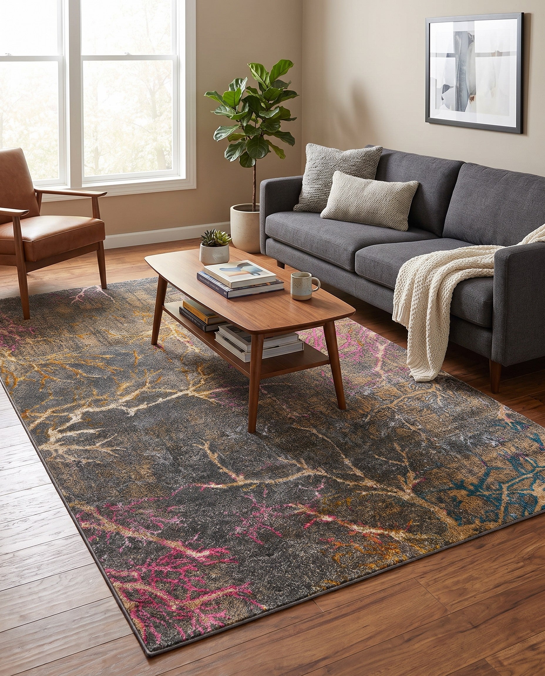 Gray Aria Rug