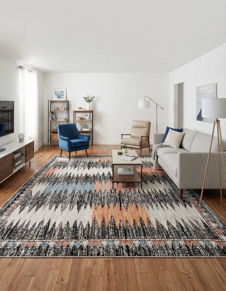 Detail image of 10' x 10' Aramis Square Rug