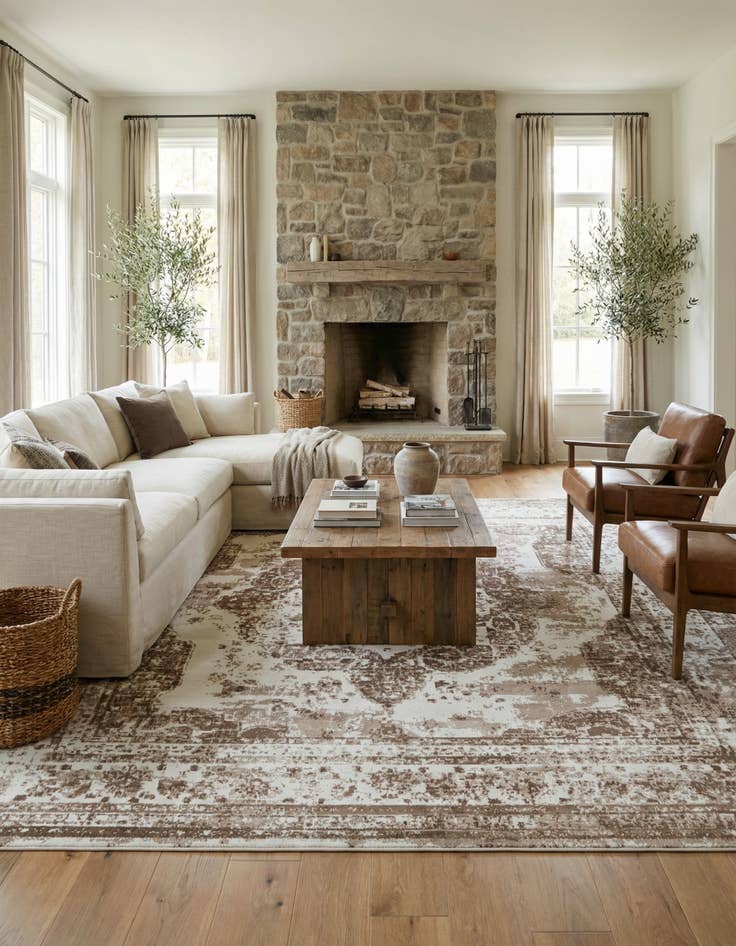 Detail image of 13' x 13' Monaco Square Rug