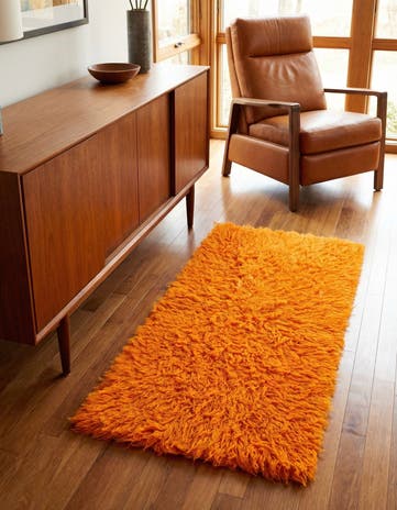 2' 8 x 5' Hand Knotted Moroccan Wool Rug