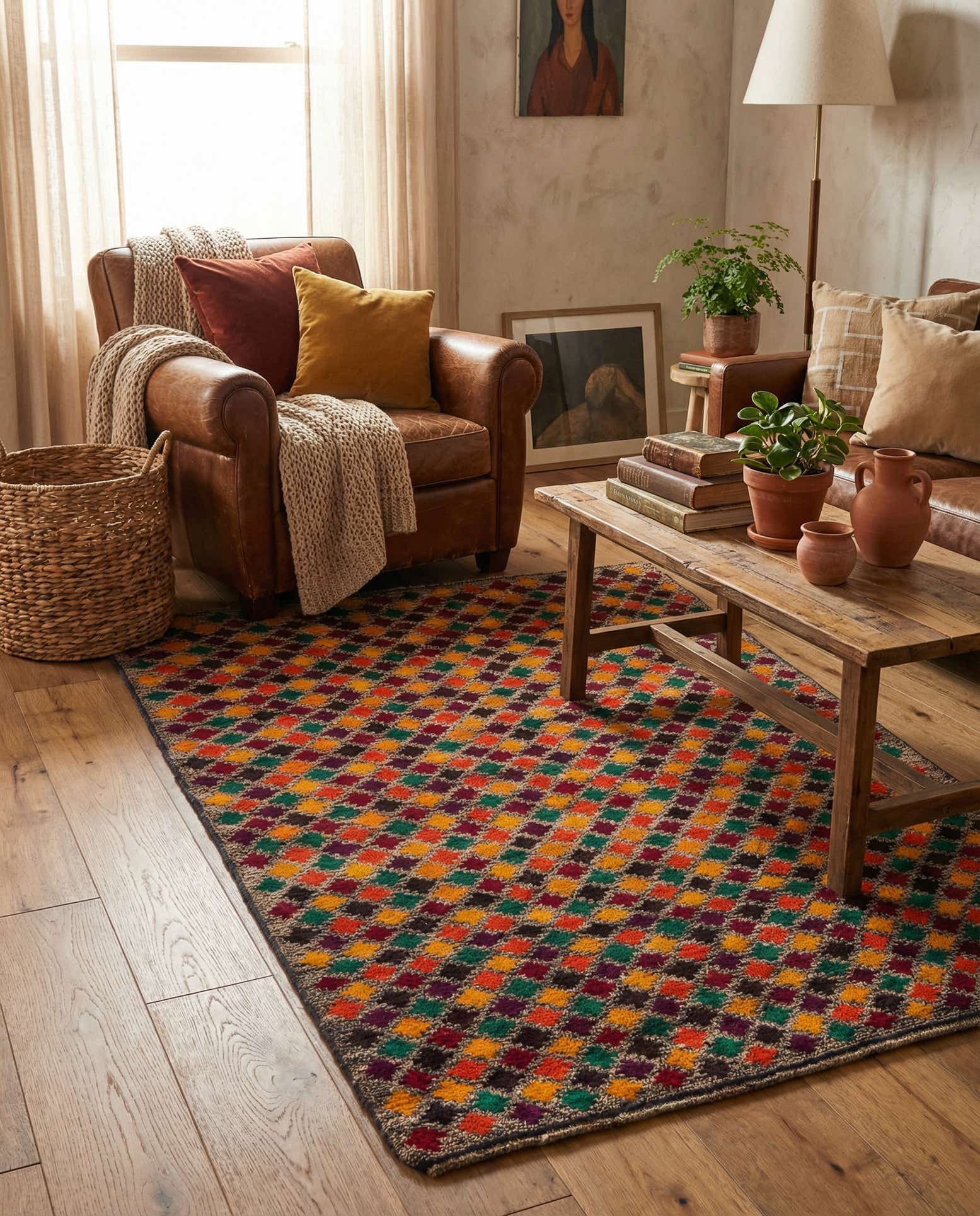 3' 10 x 5' 10 Hand Knotted Balouch Wool Rug