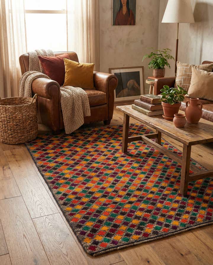 3' 10 x 5' 10 Hand Knotted Balouch Wool Rug