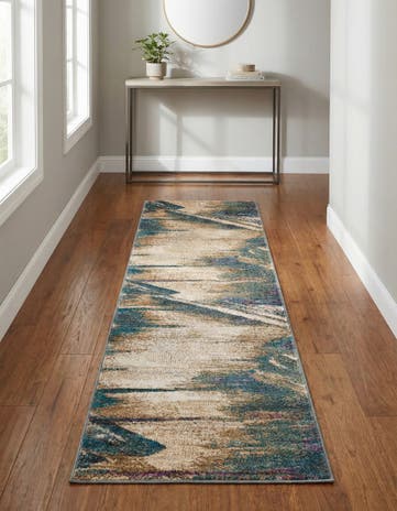 Beige Aria Runner Rug