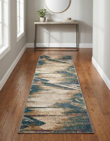 Beige Aria Runner Rug