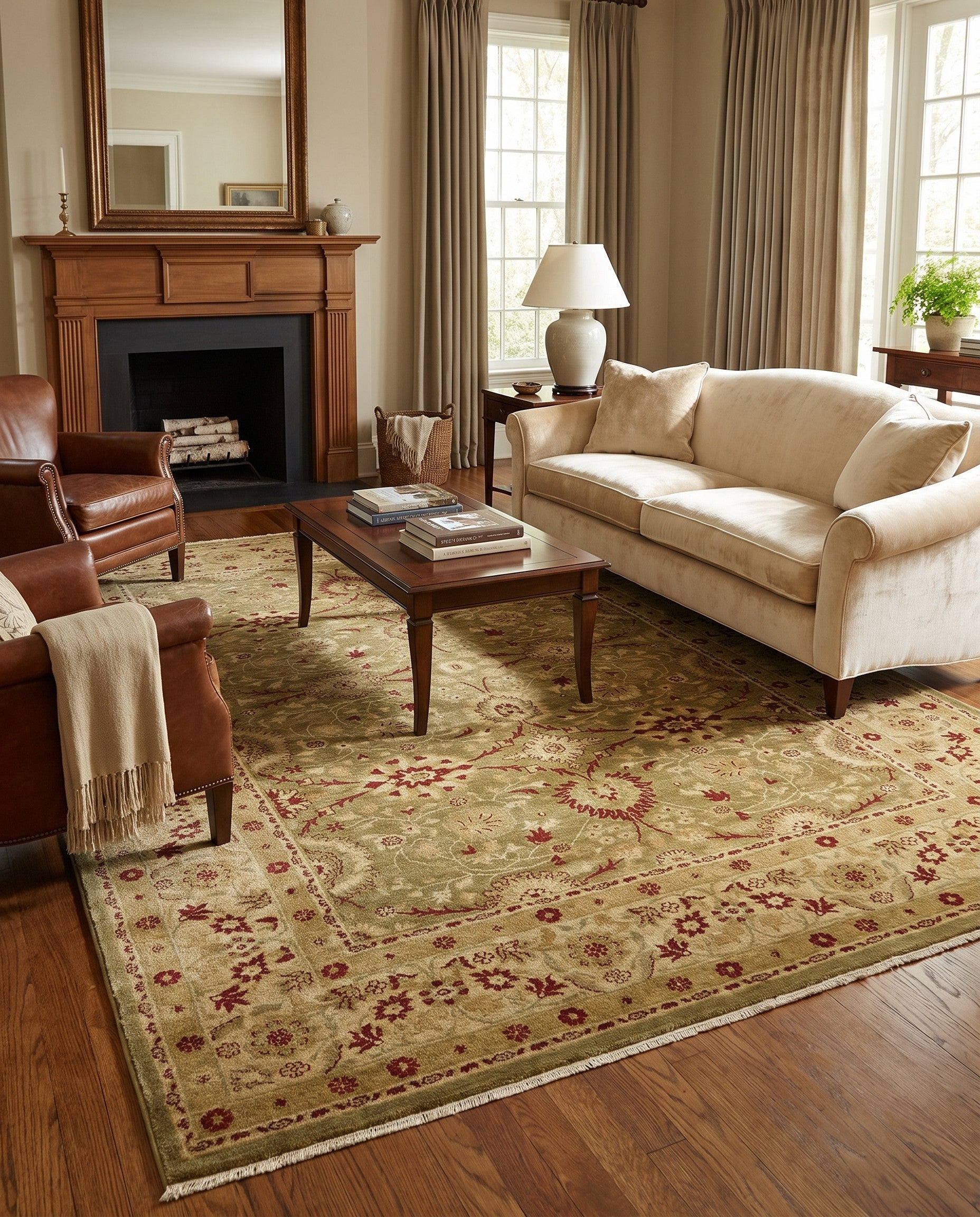 Light Green Chelsea Rug