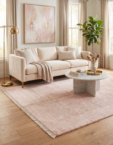 4' 11 x 6' 7 Hand Knotted Darya Wool Rug