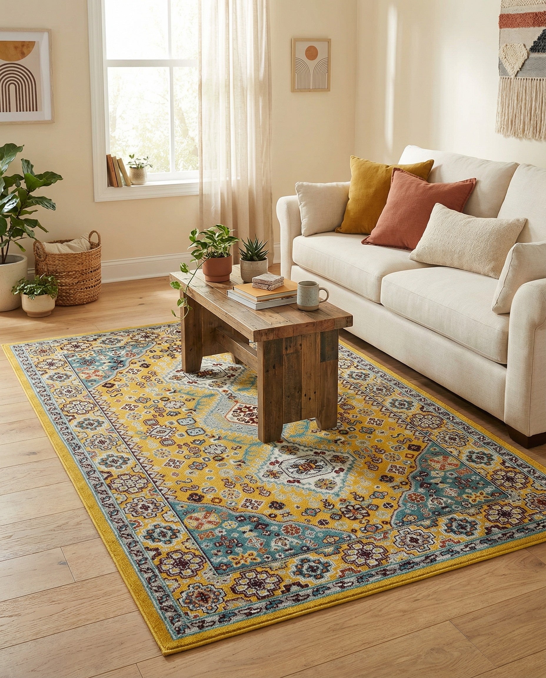 Primary image  4' x 6' Kamala Washable Rug