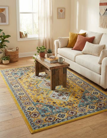 4' x 6' Kamala Washable Rug