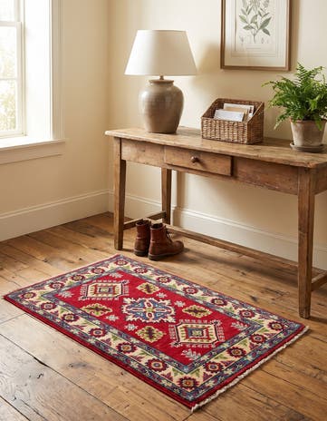 2' 1 x 3' 2 Hand Knotted Kazak Rug