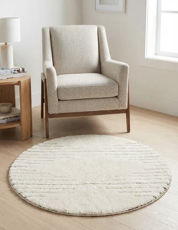 3' x 3' Prismatic Round Rug