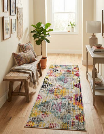 Washable Theia Runner Rug