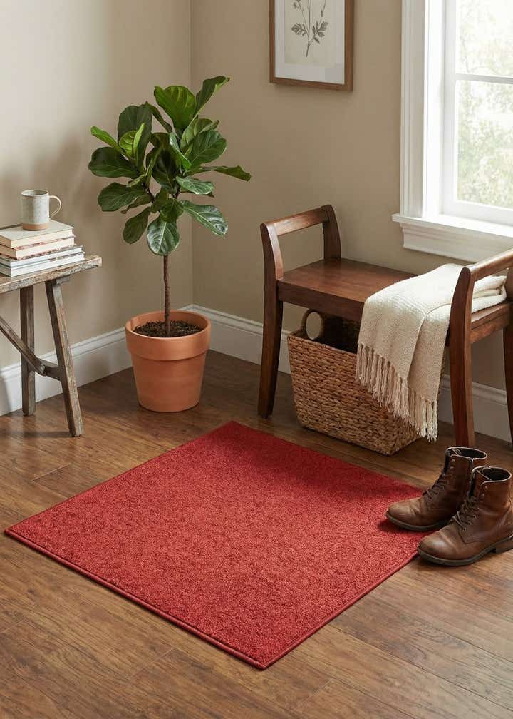 3' 3 x 3' 3 Everyday Solid Square Rug