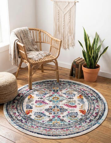 Budapest Round Rug