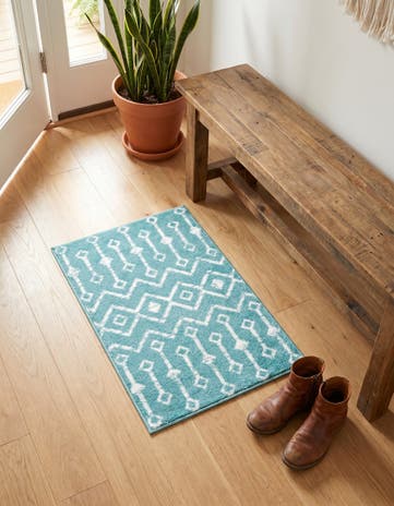 2' x 3' Kasbah Trellis Rug