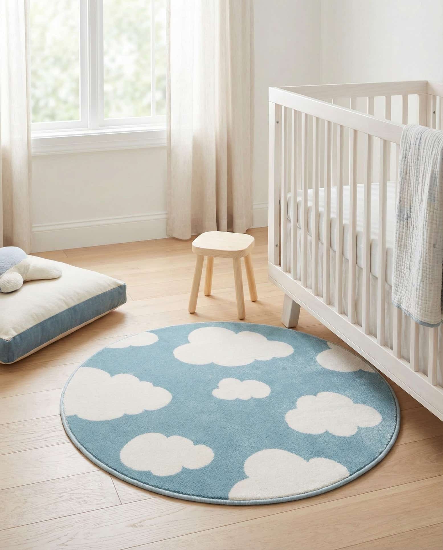 3' x 3' Whimsy Kids Round Rug