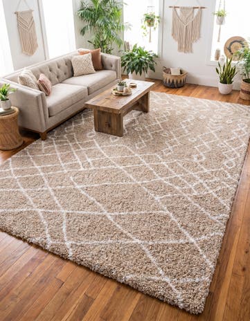10' x 14' Moroccan Shag Rug