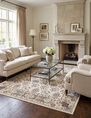 7' 10 x 10' Nain Design Rug
