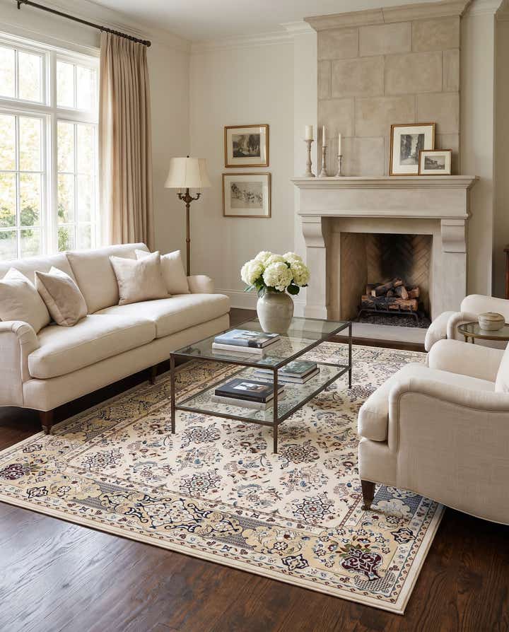 7' 10 x 10' Nain Design Rug