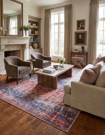 5' x 7' 5 Washable Timeless Rug