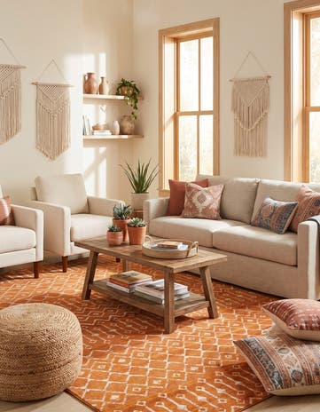 7' 10 x 10' Kasbah Trellis Rug