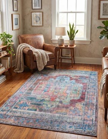 3' 3 x 5' 3 Washable Maahru Rug