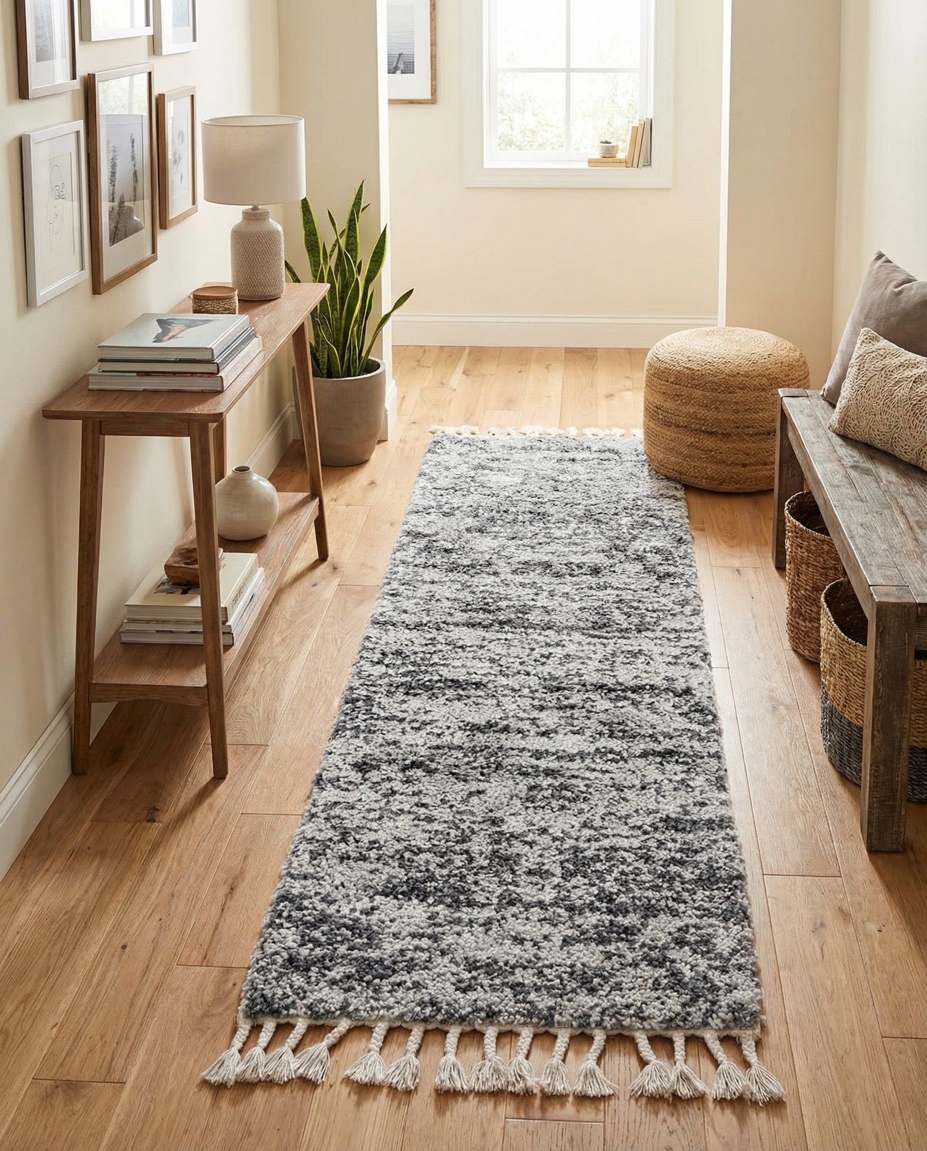 Primary image 2' 2 x 6' Lagom Shag Runner Rug