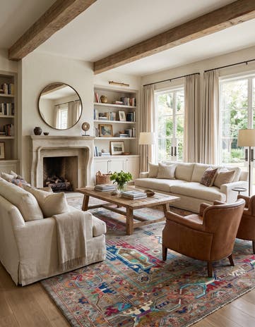 7' 1 x 10' 4 Hand Knotted Ariana Ziegler Rug