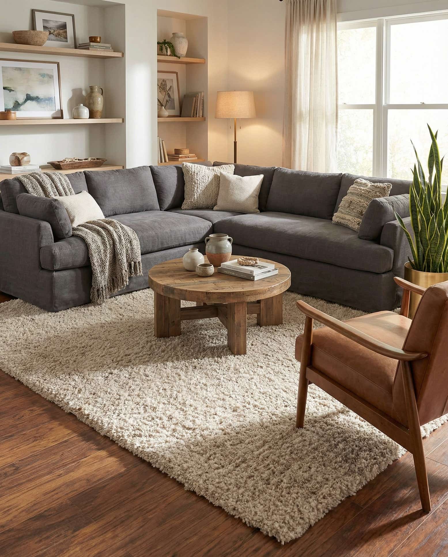 7' 10 x 10' Zermatt Shag Rug