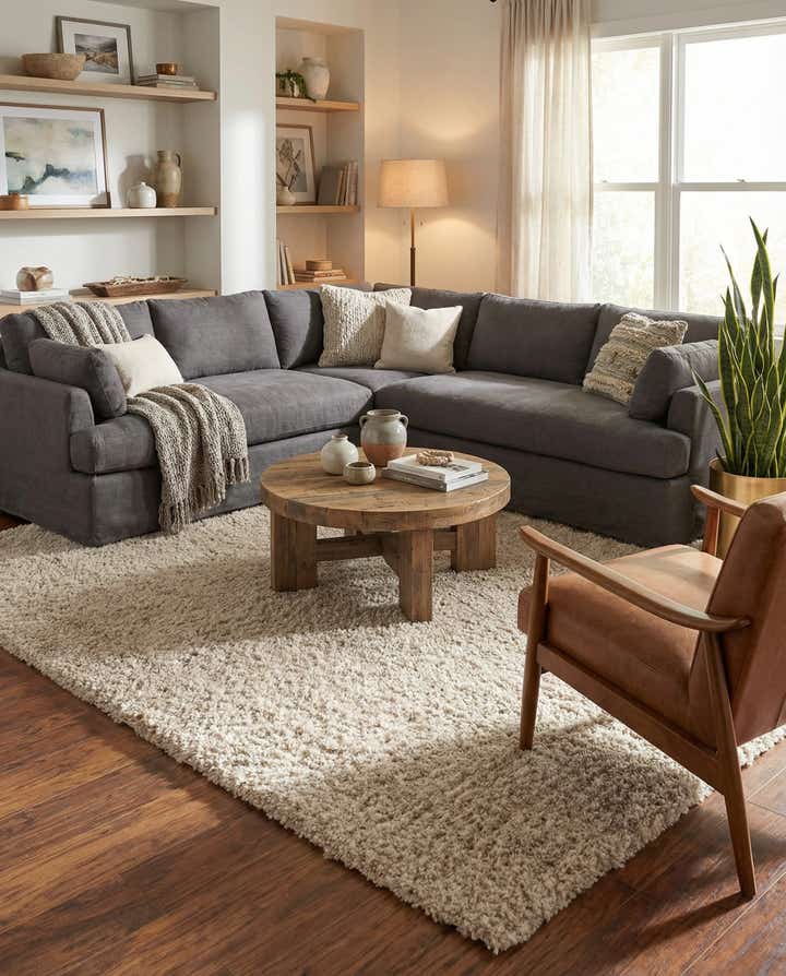 7' 10 x 10' Zermatt Shag Rug