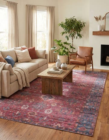 7' 3 x 10' Washable Maahru Rug