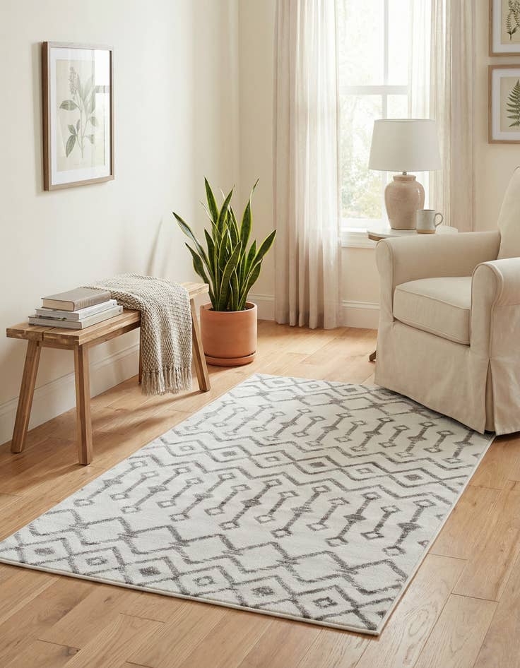 Detail image of 3' x 5' 3 Kasbah Trellis Rug