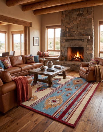 8' 3 x 9' 8 Hand Knotted Ziegler Modern Rug