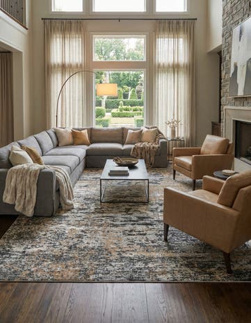 10' x 14' 1 Leipzig Rug