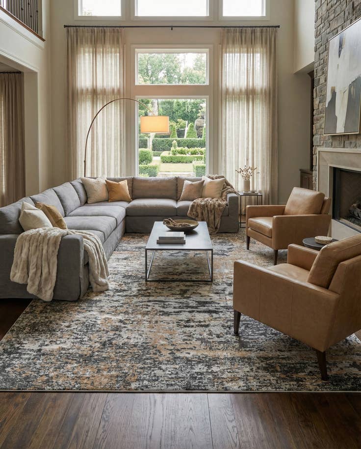 Detail image of 10' x 14' 1 Leipzig Rug