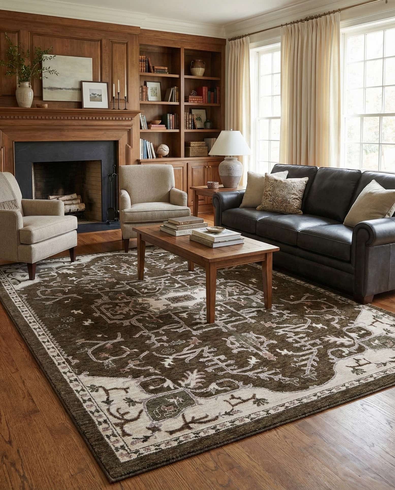 9' x 12' 6 Grand Tradition Rug