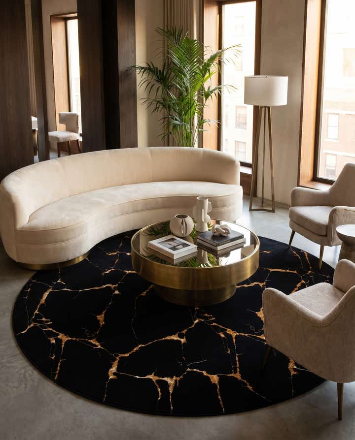 10' x 10' Vogue Geo Round Rug