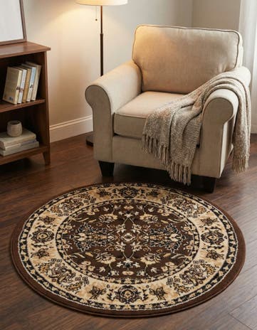 3' x 3' Yasmin Round Rug