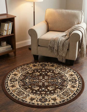 3' x 3' Yasmin Round Rug