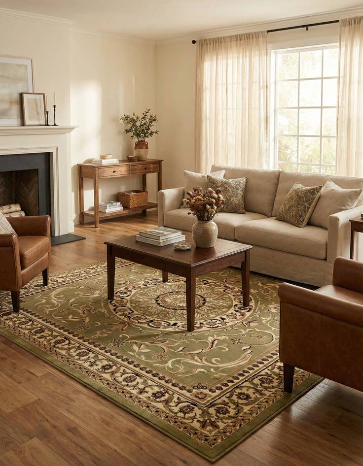 Detail image of 7' 10 x 7' 10 Chateau Square Rug