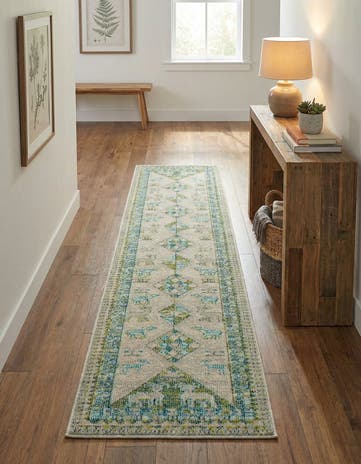 2' x 8' Washable Mesa Runner Rug