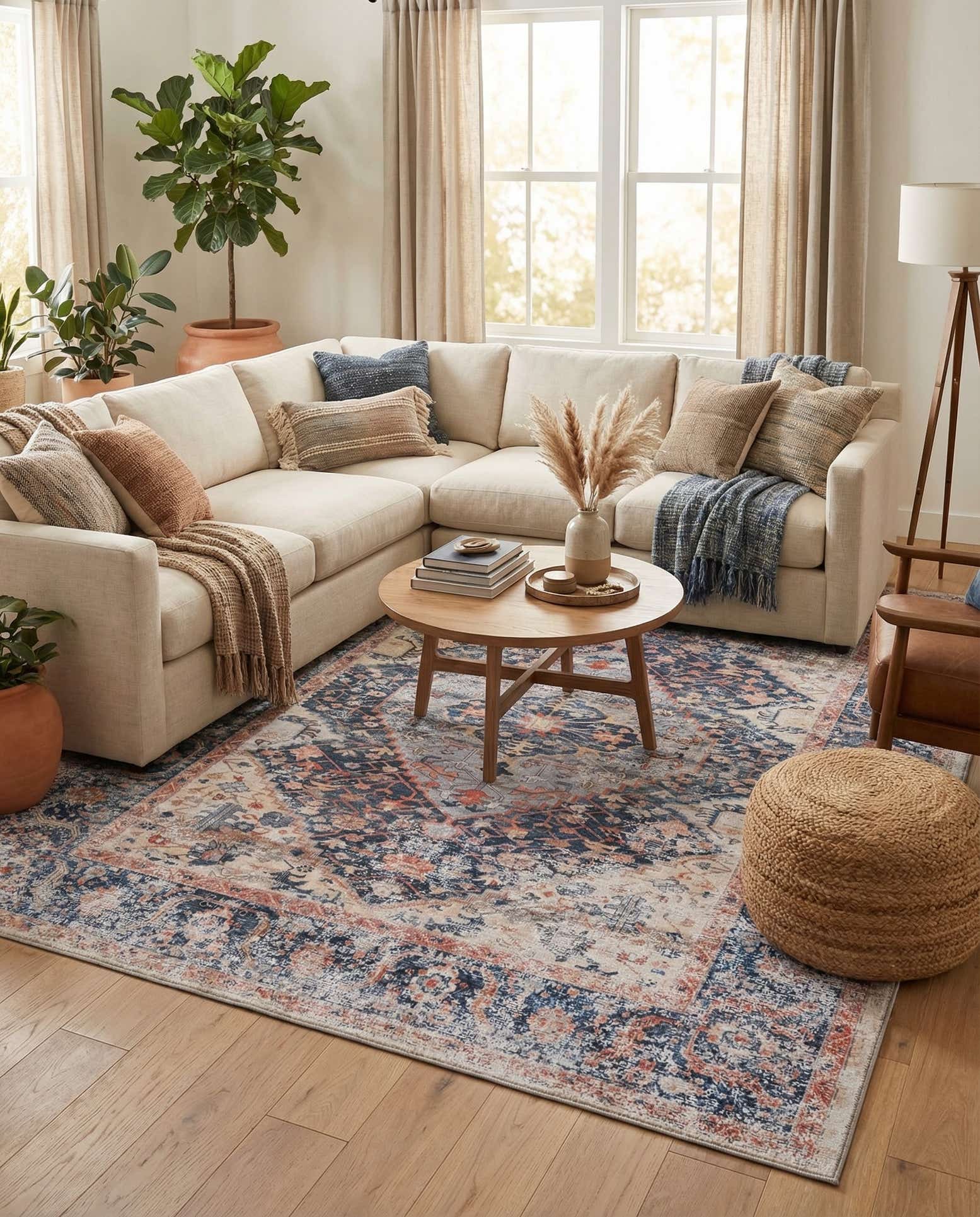 7' 10 x 10' Washable Yara Rug