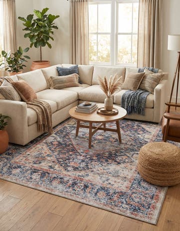7' 10 x 10' Washable Yara Rug
