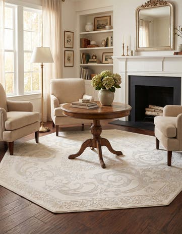 7' 10 x 7' 10 Finsbury Octagon Rug