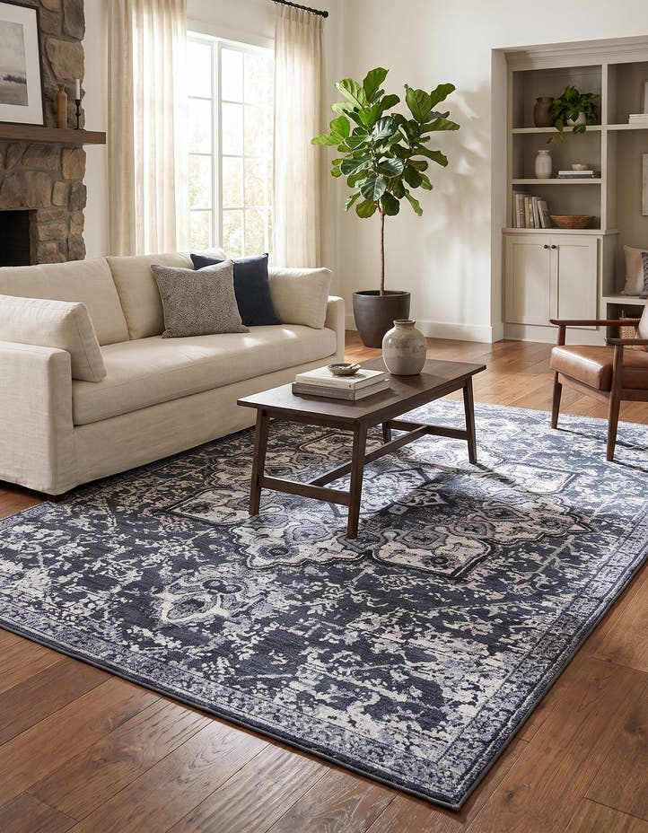 6' x 9' Washable Francesca Rug